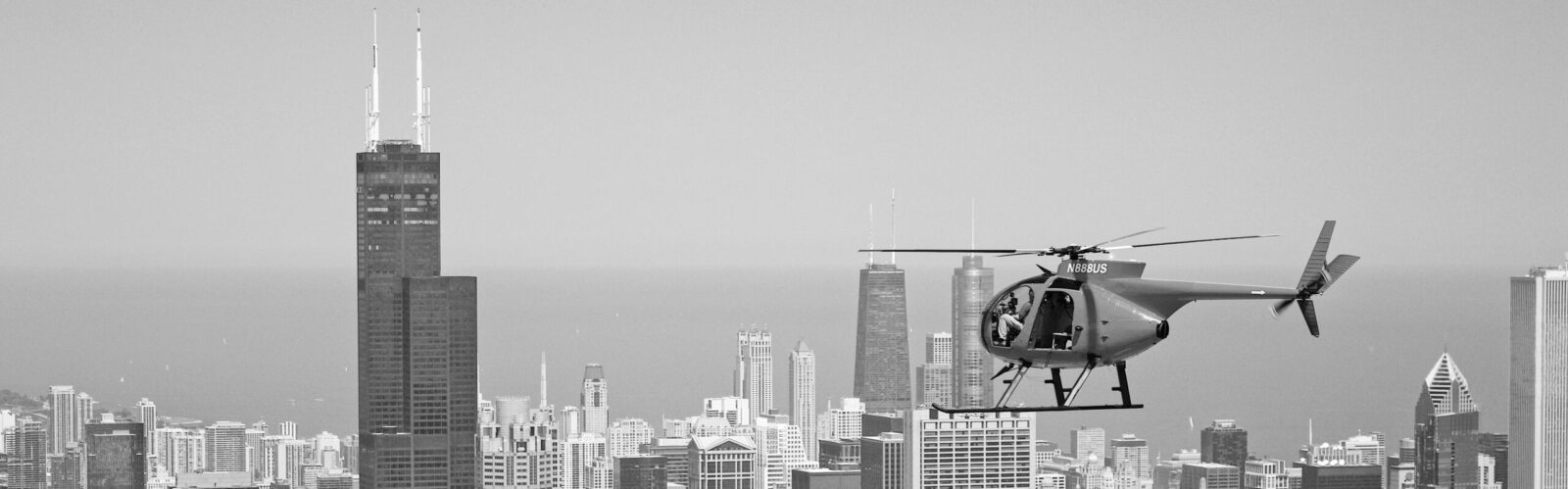 Chicago helicopter tour with warbird helicopters 87